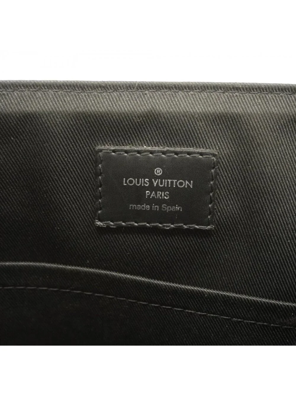 Louis Vuitton Shoulder Bag Monogram Eclipse District PM NM Black